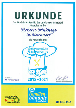 brinkhege familienfreundliche Gastronomie